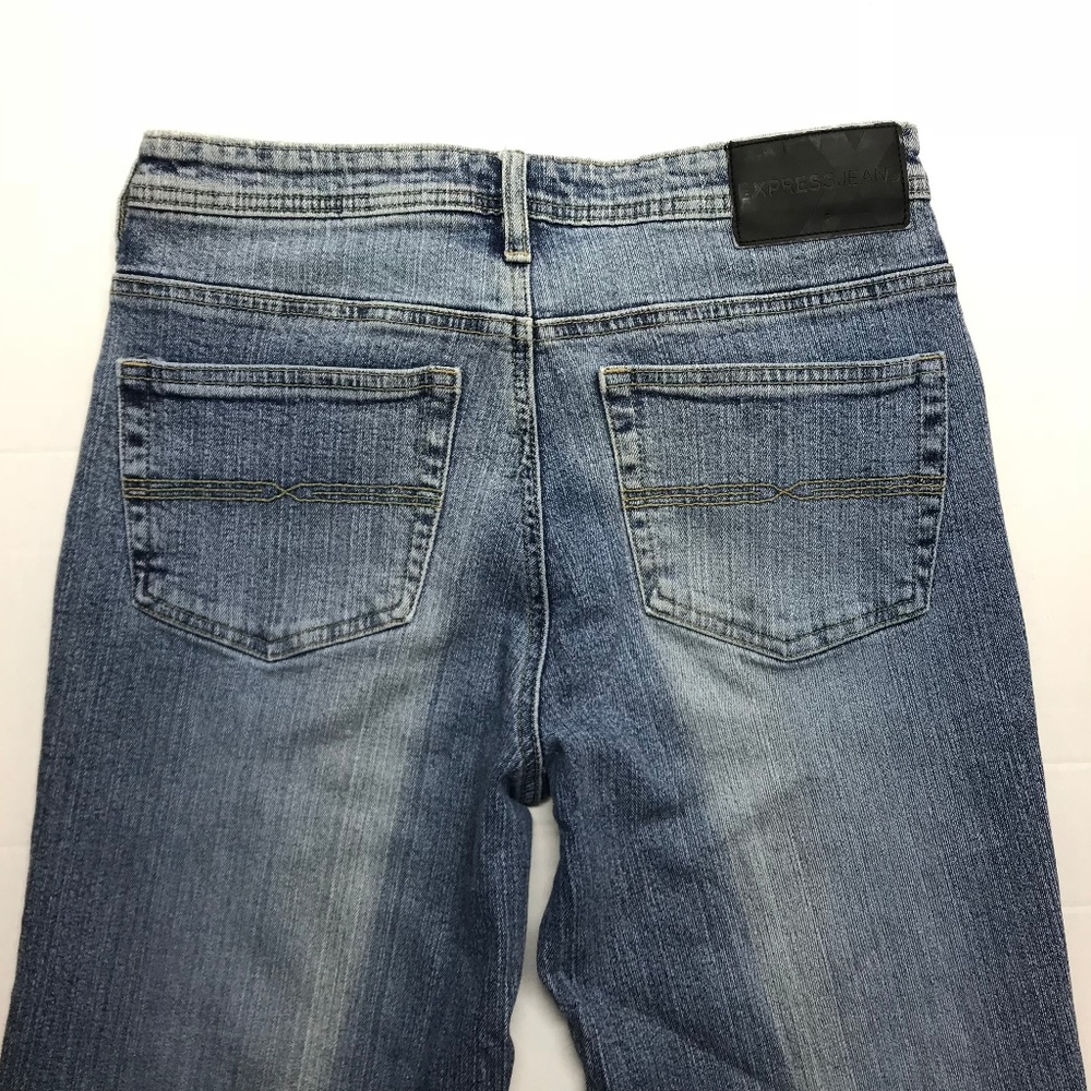 Express Jeans Stretch Size 7/8 Women's Light Wash